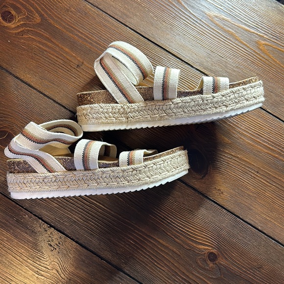 Steve Madden Kimmie Wedge Espadrilles Sandals - Picture 5 of 11